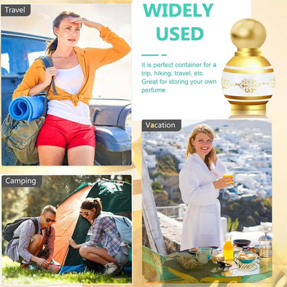 Luxury Arabian Oud Perfume for Women - Long Lasting Aroma Eau De Parfum - Middle Eastern & Dubai Inspired Scent for Men & Women - GabyFit Goods