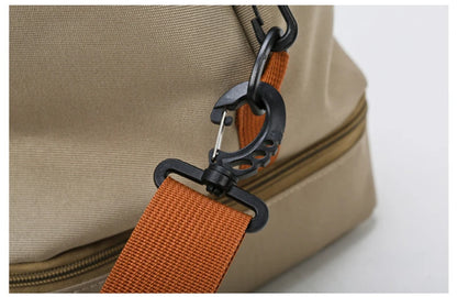 Gym Bag Travel Fitness Bag for Women Large Capacity Men's Sports Luggage bag Waterproof Female Messenger Bag Dry And Wet Handbag - GabyFit Goods