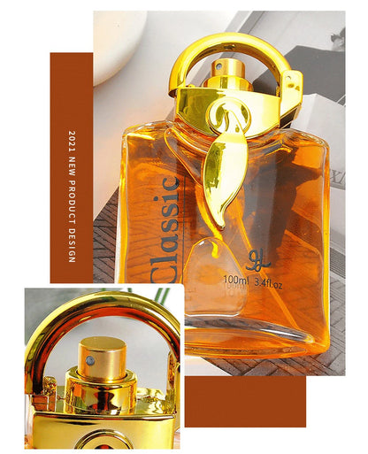100ml Original Men's Perfume Lasting Fragrance Floral Scent Golden Earl  Arabian Dubai Perfumes Hombres Originales Daily Dating - GabyFit Goods
