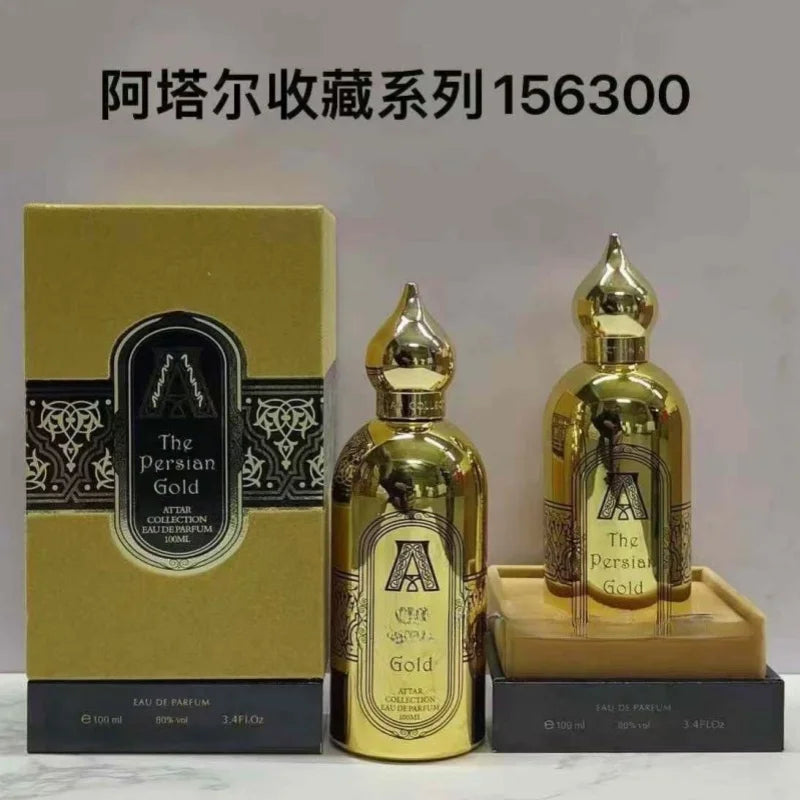 Attar Collection Series  Unisex Perfume 100ml, Arabian Oud Scent, Long-Lasting Luxury Attar Oil, Eau de Parfum for Men & Women