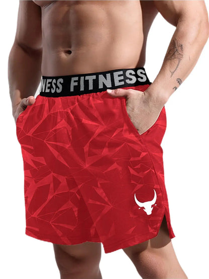 Men's sports shorts, fitness shorts, breathable and soft