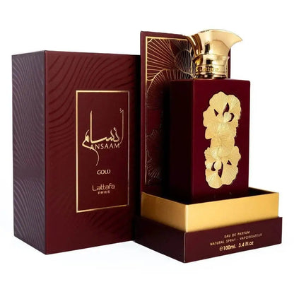 Ansaam Gold Lattafa 100ml Eau De Perfum Arabian Perfume - GabyFit Goods
