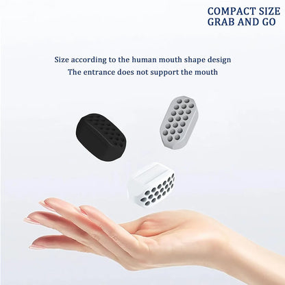 Jaw Exerciser for Men Women Facial Jaw Exerciser Gym Fitness Ball Muscle Training Neck Face Slimming Mouth Jawliner - GabyFit Goods