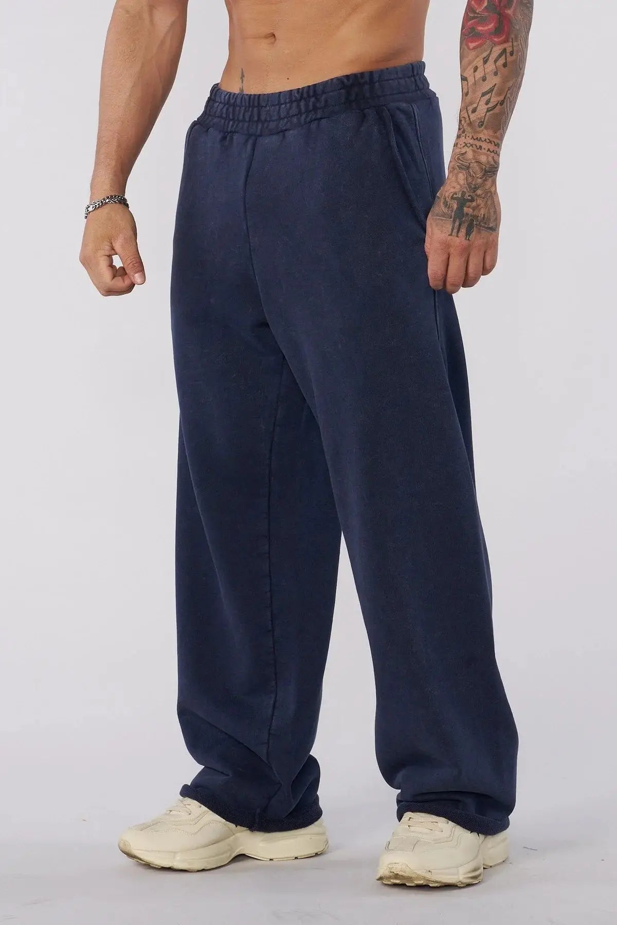 2025 Men's Sports Pants Spring Autumn High Quality Loose Straight Trousers Jogger Gym Sports Fitness Fashion Brand Casual Pants