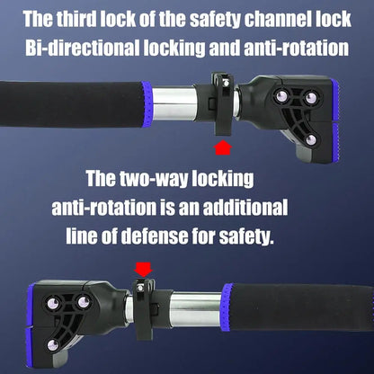 Adjustable Door Horizontal Bars Sport Fitness Exercise Home Workout Gym Chin Up Training Pull Up Bar home gym tools - GabyFit Goods