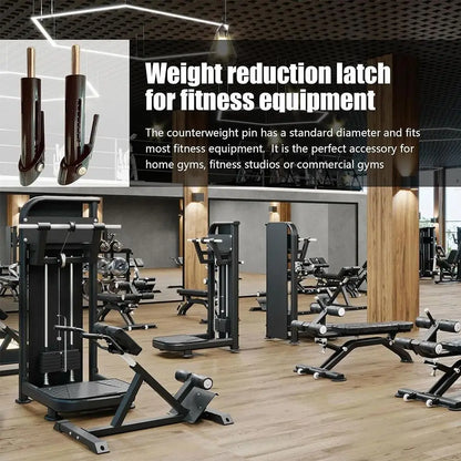 Universal Gym Accessories Gym Pin Fitness Equipment Security Lock Weight Reduction Latch Anti-Rust drop set pins gym - GabyFit Goods