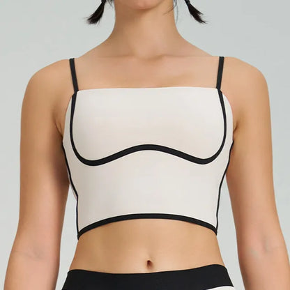 Woman Sports Bra Gym Yoga Crop Top Fitness Underwear Backless Workout Vest Shirt Lady Running Fast Dry Sportswear