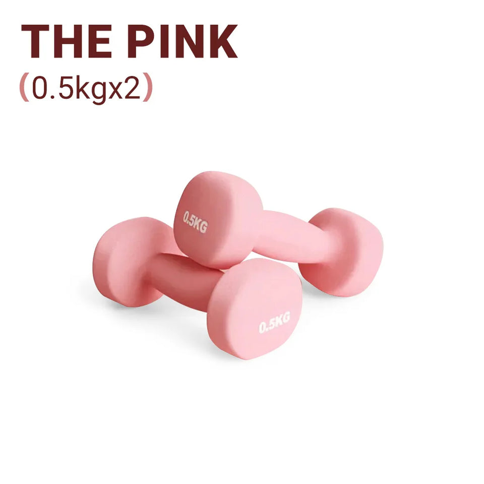 Neoprene Dumbbell Fitness Equipment Arm Muscle Training Cast Iron Hand Gym Yoga Exercise Bodybuilding Weights Workout
