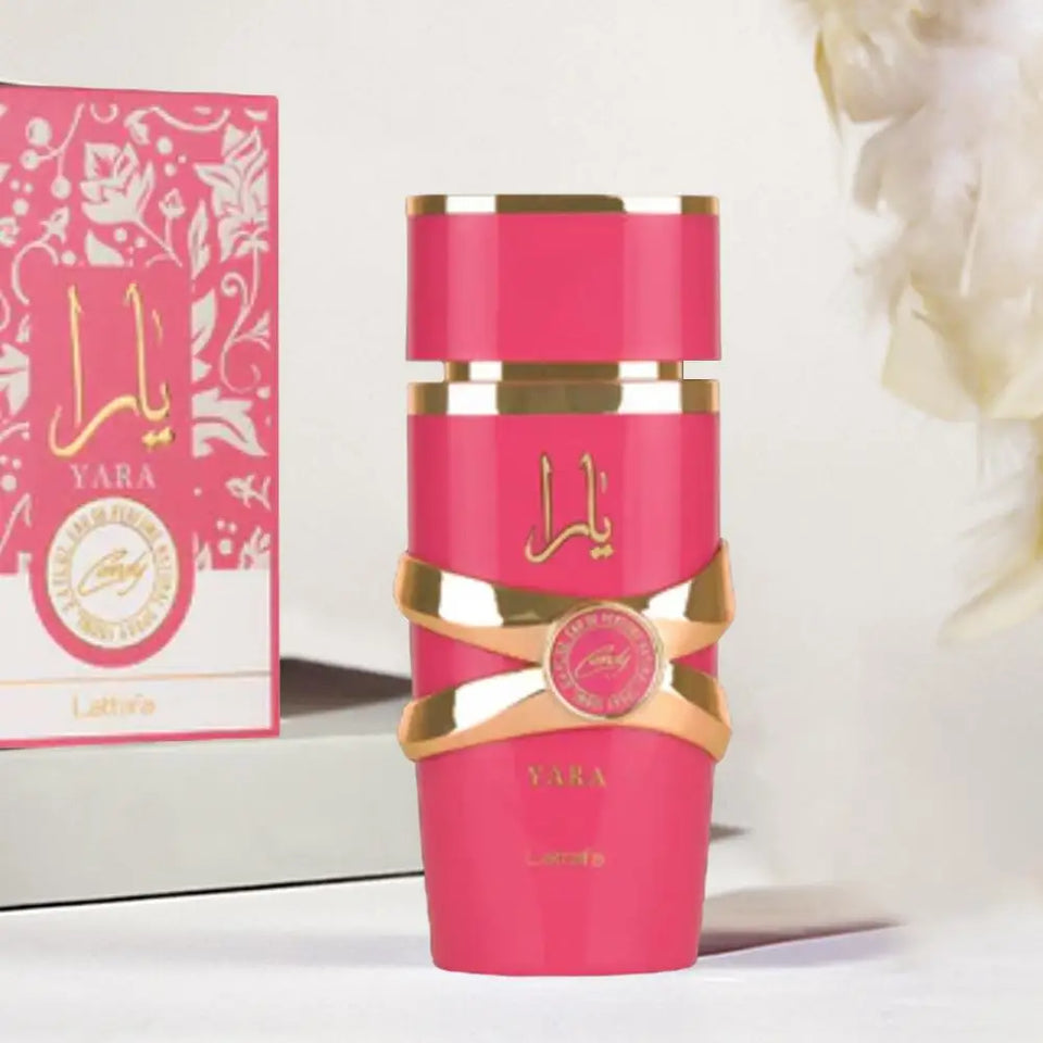 100ML Lattafa Yara Perfume Women Eau De Parfum Original Arab Perfumes Arabian Perfume Lasting Fragrance Light Fragrance Charming