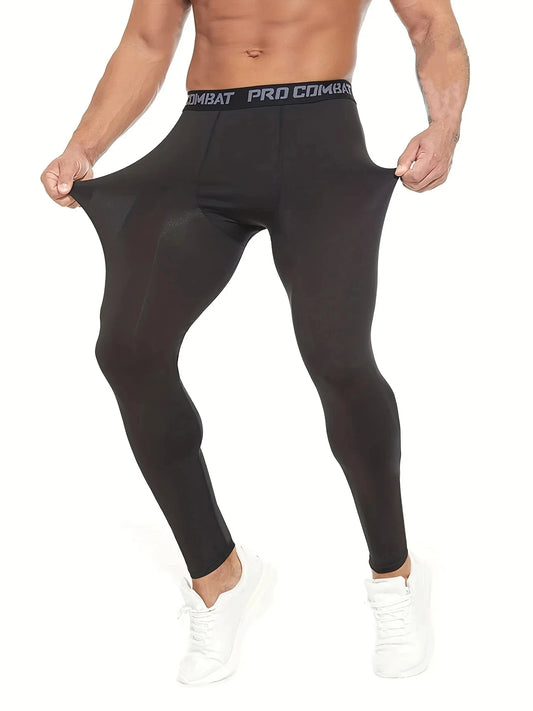 High-Performance Compression Leggings for Men Fitness Workouts Tights for Enhanced Fitness Performance and Running Comfort - GabyFit Goods