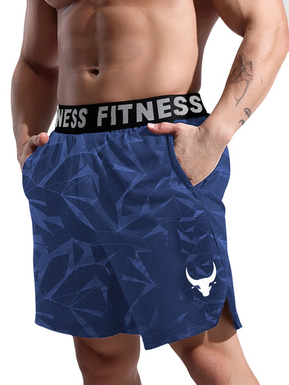 Men's sports shorts, fitness shorts, breathable and soft