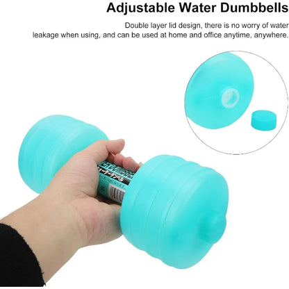 1kg Weight Loss Water Dumbbell Adjustable Gym Exercise Equipment Home Fitness Gym for Fitness Aquatic Barbell Gym Weight Loss - GabyFit Goods