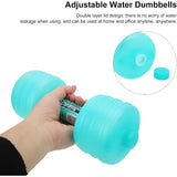 1kg Weight Loss Water Dumbbell Adjustable Gym Exercise Equipment Home Fitness Gym for Fitness Aquatic Barbell Gym Weight Loss