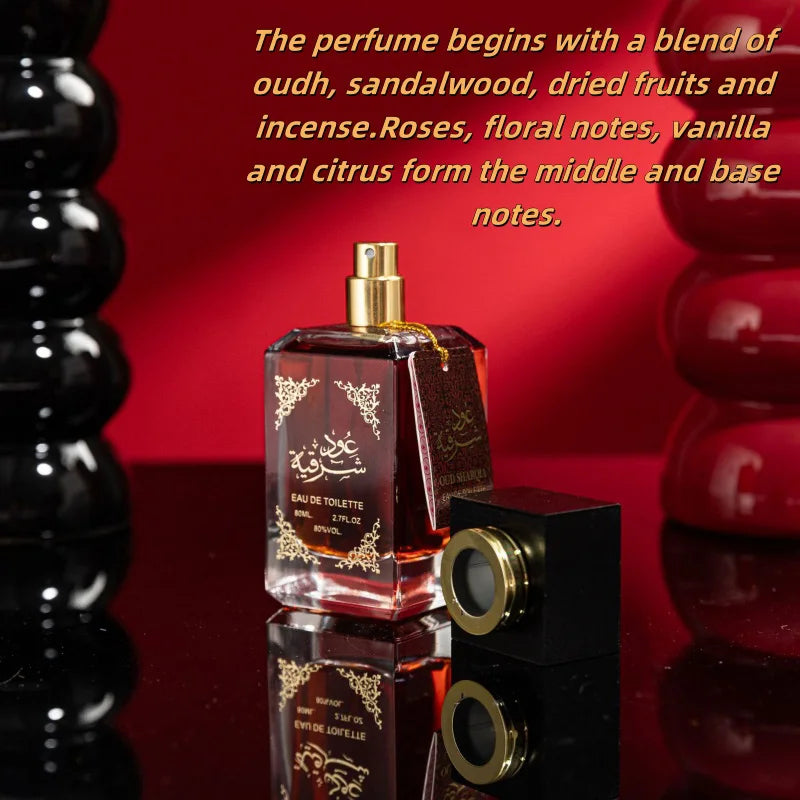Arab Mixed Perfume Agarwood Sandalwood Perfume Long Lasting Unisex Fragrance Roses Floral Note Pheromone Cologne Vanilla Perfume