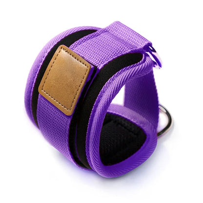 Ankle Strap For Cable Machines - Padded Gym Cuff For Ankle Protector Gym Sports Training Equipment Fitness Ankle Protector 1Pc - GabyFit Goods