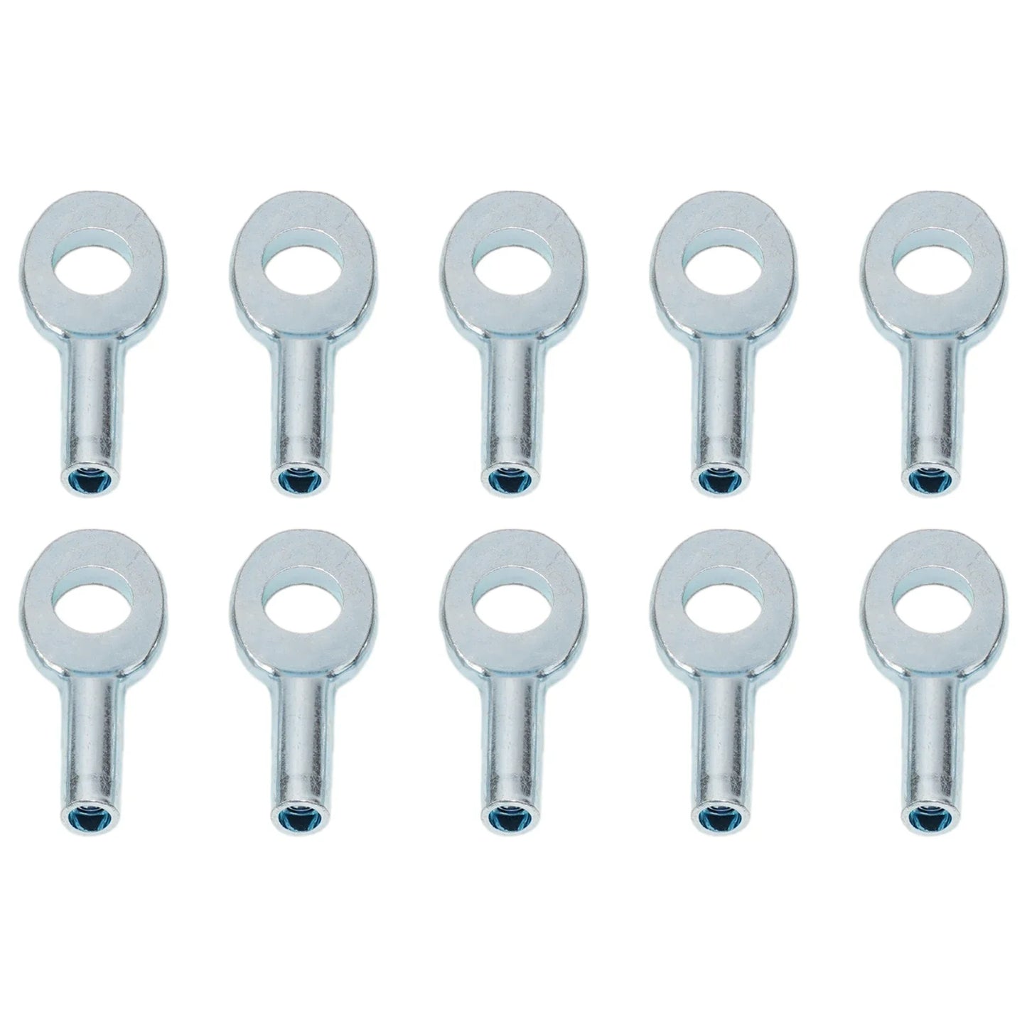 10pcs Gym Pulley Machine Cable Eyelet Terminal Wire Rope Port Joint Stopper Gym Gyms Steel Wire Gym Pulley Machine Cable Eyelet - GabyFit Goods