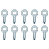 10pcs Gym Pulley Machine Cable Eyelet Terminal Wire Rope Port Joint Stopper Gym Gyms Steel Wire Gym Pulley Machine Cable Eyelet