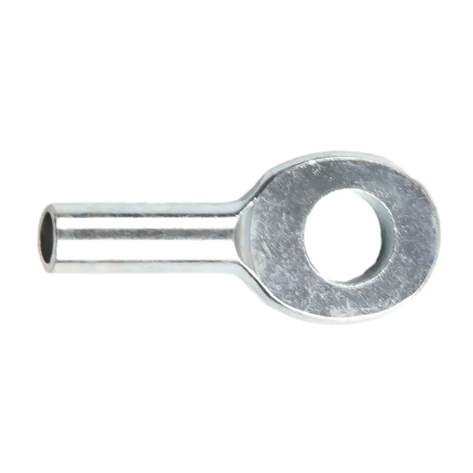 10pcs Gym Pulley Machine Cable Eyelet Terminal Wire Rope Port Joint Stopper Gym Gyms Steel Wire Gym Pulley Machine Cable Eyelet