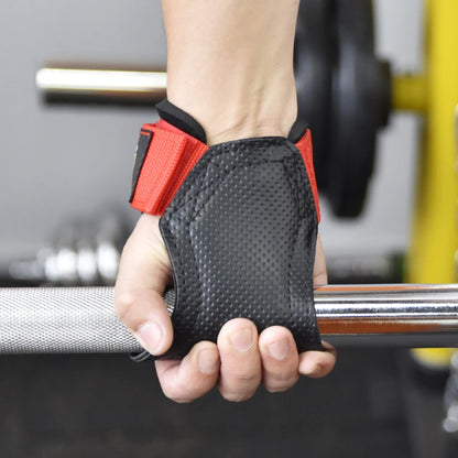 2Pc Gym Weightlifting Sports Gloves Dumbbells Barbell Bodybuilding Lifting Strap Crossfit Musculation Powerlifting Gym Equipment - GabyFit Goods