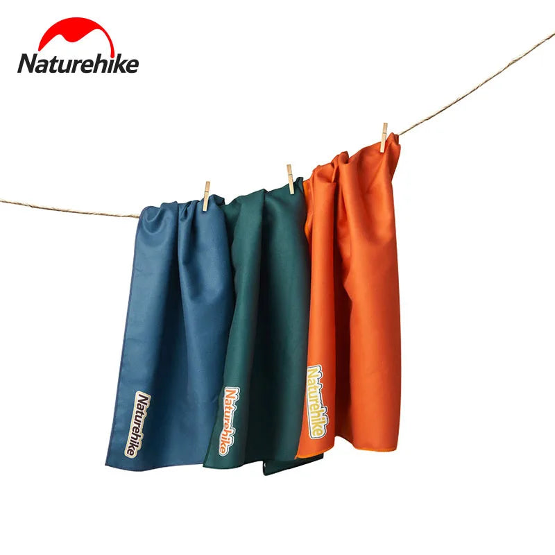 Naturehike Quick Dry Towel Lightweight Outdoor Microfiber Sports Gym Towel with Storage Bag Swimming Camping Beach Gym Towels - GabyFit Goods