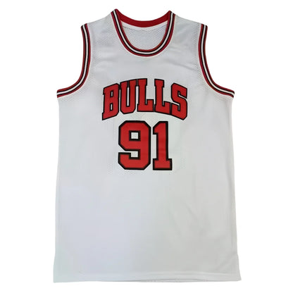 Rodman jersey # 91 retro sports uniform 25 summer new breathable mesh jersey outdoor basketball sportswear fan jersey adult/boy