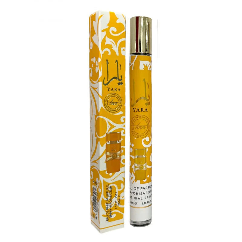 4PCS 35ml High Quality Arabian Yara Perfumes Men's Women Eau De Toilette Long-lasting Floral Fragrance Cologne Portable Perfume