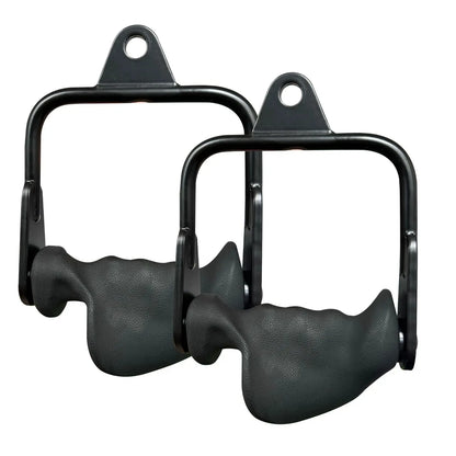 Fitness Lat Pull Down Bar D-Handle Grip Pulley Cable Machine Attachments Gym Weight Lifting Rope Handle Wrist Workout Equipment