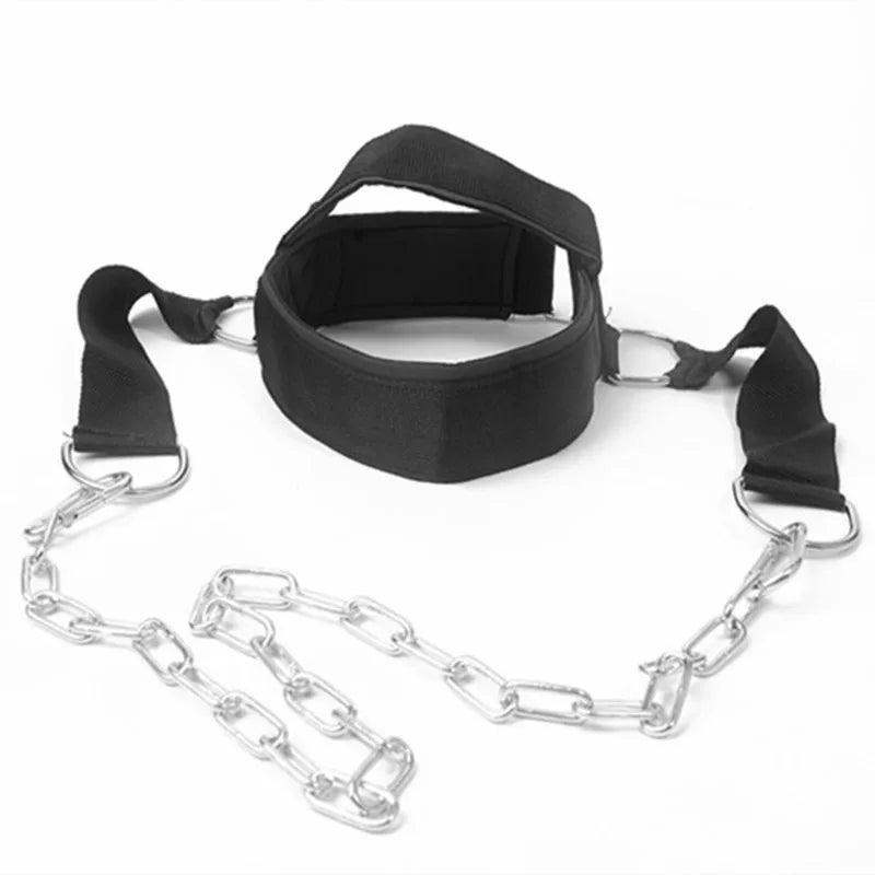 Head Neck Training Head Harness Body Strengh Exercise Strap Adjustable Neck Power Training Gym Fitness Weight Bearing cap - GabyFit Goods