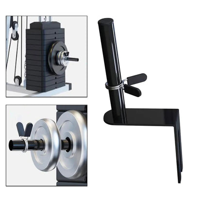 Gym Weight Stack Extender Gym Machine Barbell Parts Steel Weight - GabyFit Goods