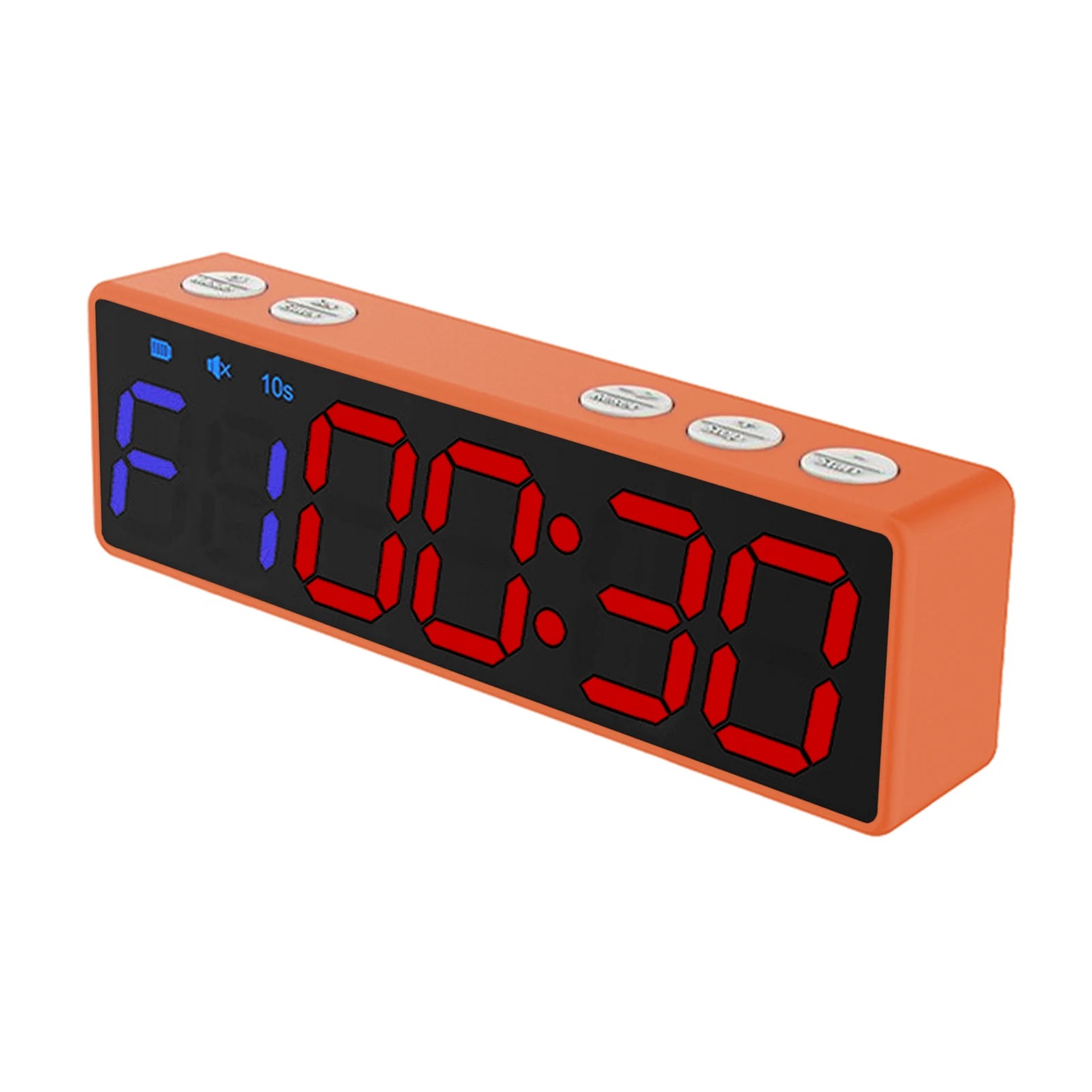 Mini Gym Timer Rechargeable Stopwatch Portable Countdown/up Clock with Magnetic Back for Home Gym Fitness Training - GabyFit Goods