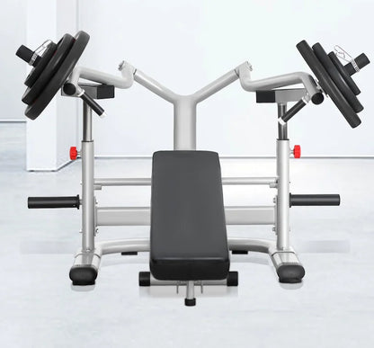Bench press rack home folding fitness chest muscle barbell press bed safety belt protection multifunctional weightlifting bed