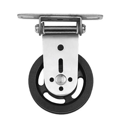 Wall-mounted Gym Home Rotating Silent Pulley Bearing Pulley for DIY Gym Equipment Pulley Block Stainless Steel Mute BearingWheel - GabyFit Goods
