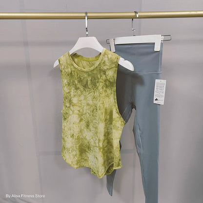 2PCS Seamless Yoga Set Women Gym Clothes Sportswear Yoga Suits Fitness Shirt Set Gym Set Tracksuits Leggings T-Shirt Sports Suit