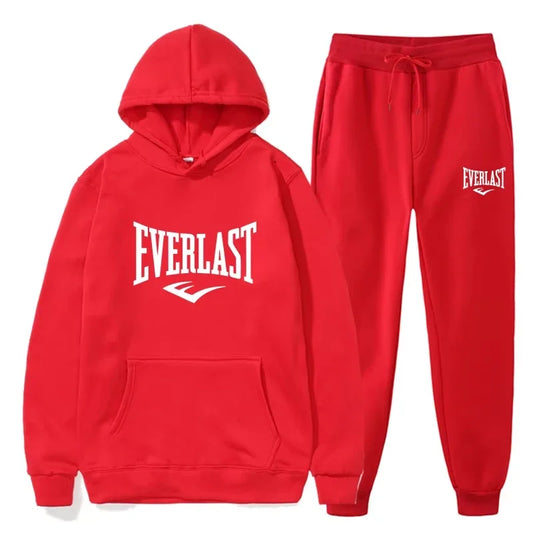 Men 2025 new fashion sportswear, fitness set, running set, sportswear autumn and winter lovers hoodie leisure set