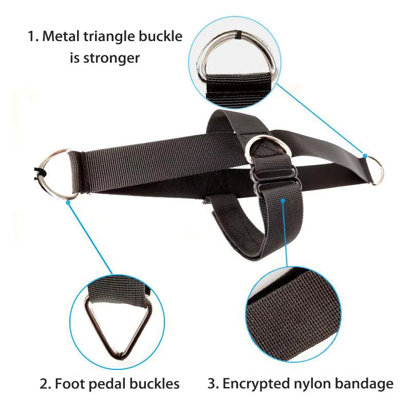 1 PC Ankle Straps gym Fitness Anklet Sports Anklet Foot Buckle Ankle Weights  gym Ankle Shackles Bodybuilding Resistance Strap