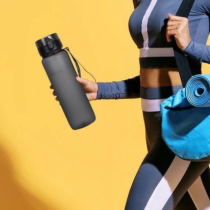 1000ML Sports Water Bottle Leak Proof Drink Bottle Outdoor Travel Portable Gym Fitness Jugs for Office Gym Outdoor Sports - GabyFit Goods