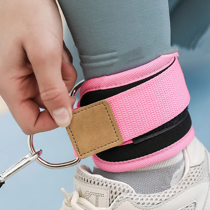 Ankle Strap For Cable Machines - Padded Gym Cuff For Ankle Protector Gym Sports Training Equipment Fitness Ankle Protector 1Pc - GabyFit Goods