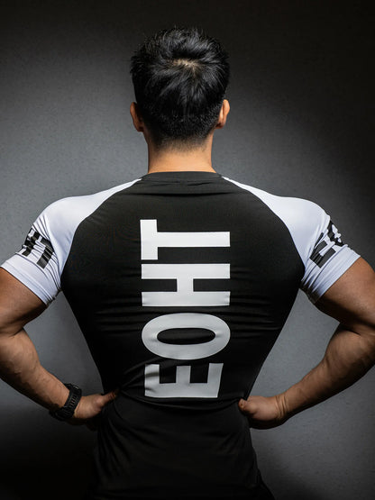 Summer Gym T shirt Men Bodybuilding Fitness quick-dry short sleeve t-shirt Training Tees fashion muscle tshirt man Clothing