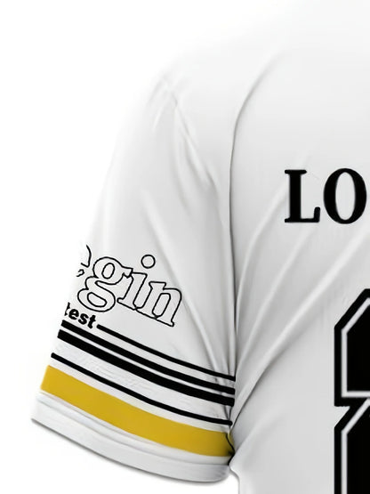 2025 summer new basketball shirt men's suit breathable casual fashion street men comfortable soft