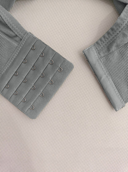 4pcs EssElegance Seamless Sports Bras for Women - Adjustable, Comfortable & Breathable with Crisscross Back Straps, Shockproof Support for Yoga & Workouts in Navy, Beige, Gray, & Green