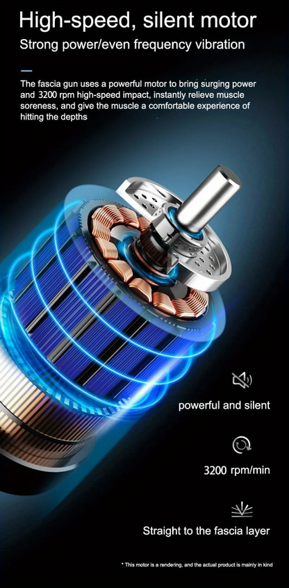 Handheld Portable Deep Tissue Massage Gun - GabyFit Goods